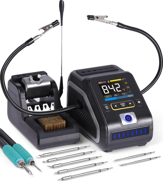 FNIRSI DWS-200 200W Precision Digital Soldering Station Kit