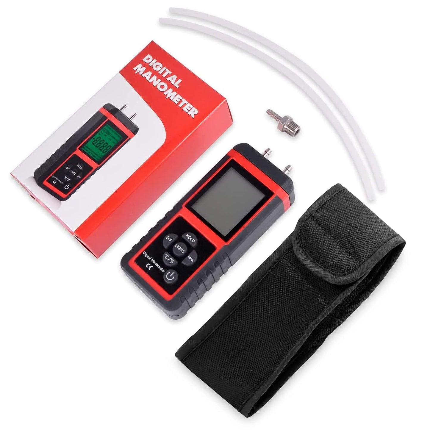 EHDIS Manometer, Professional Air Pressure Meter