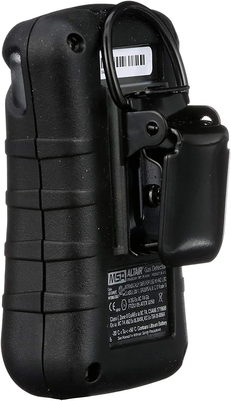 MSA 10092521 ALTAIR Single-Gas Detector - (H2S) Hydrogen Sulfide (Low: 10ppm, High: 15ppm)