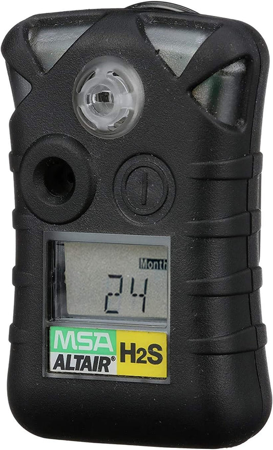MSA 10092521 ALTAIR Single-Gas Detector - (H2S) Hydrogen Sulfide (Low: 10ppm, High: 15ppm)