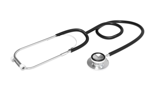 SC21 Double Dual Head Stethoscope Doctor Nurse Student Cardiology estetoscopio